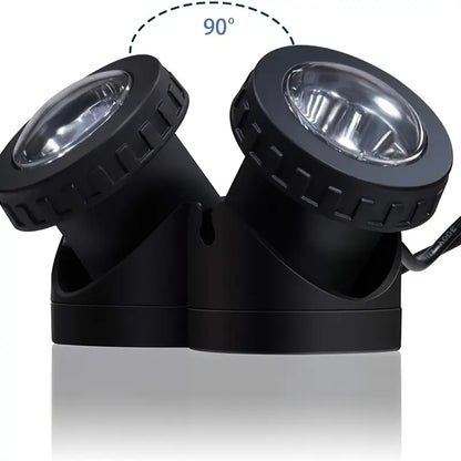 Solar Pond Spotlight Set