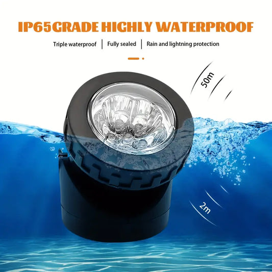 Solar Pond Spotlight Set