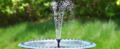 Solar Powered Pond Fountain for Koi Ponds & Water Gardens