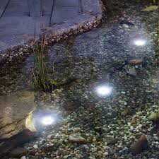 Solar Pond Spotlight Set