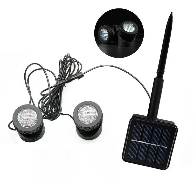 Solar Pond Spotlight Set
