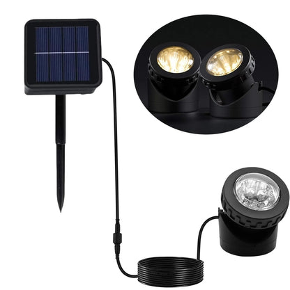 Solar Pond Spotlight Set